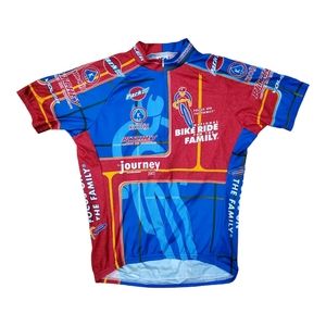 VOLER Cycling Jersey Shirt FOCUS ON THE FAMILY Sponsor Logo